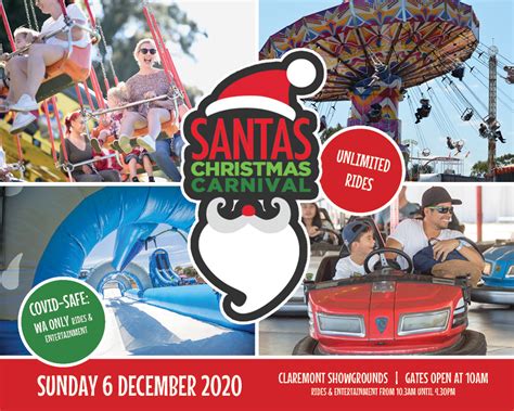 santas christmas carnival   claremont  ticketbooth