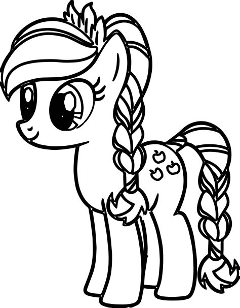 pony printable coloring pages