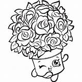 Shopkins Coloring Pages Season Shopkin Bouquet Colouring Printable Color Sheets Cute Kids Colour Limited Edition Scribblefun Draw Rare Book Print sketch template