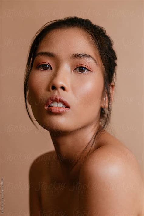 Beauty Portrait Of Thai Woman By Marko Skin