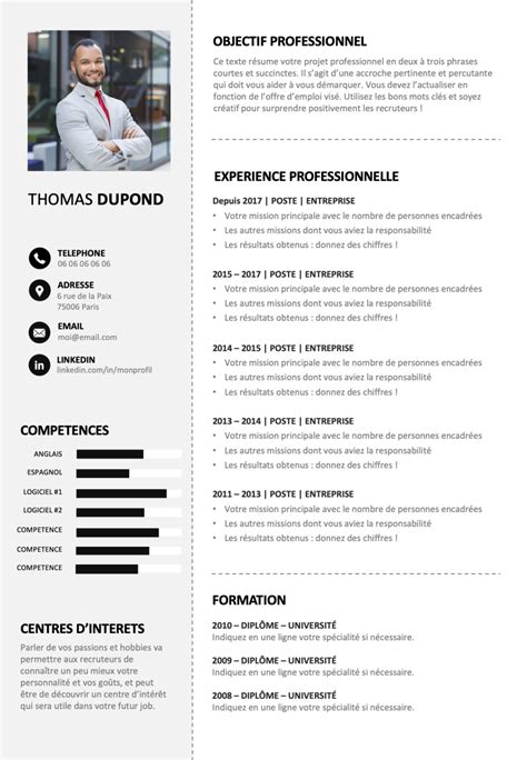 mettre une photo sur son cv bonne ou mauvaise idee cv express