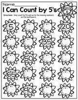 Counting Skip Worksheets Count Kindergarten Worksheet 5s Math Printable Preschool Activities Kids Grade Sunflower Chart Moffatt Girls Number Teachers K5 sketch template