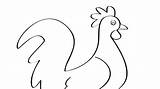 Cock Coloring Doodle Doo Pages Rhyme Activity Nursery Goose Mother Club sketch template