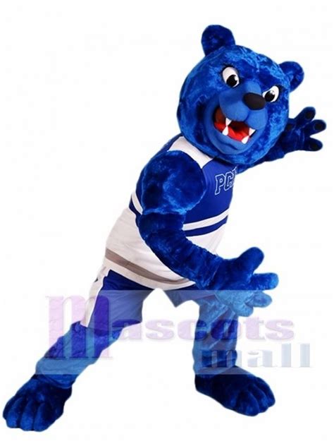 royal blue bear mascot costume furry mascot costumes animal