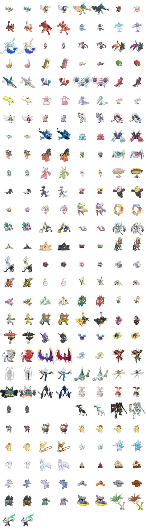 Full ‘alola Pokedex’ Leak What Can Be Caught In ‘pokemon Sun And Moon