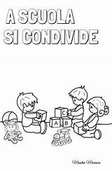 Accoglienza Scuola Regole Infanzia Maestra Marinica Bambini Educazione Schede Materna Maestramarinica Ascoltano Convivenza Attività Aula Decorazione Alfabeto Abilità Bea Teo sketch template