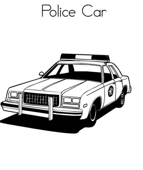 awesome police car coloring page awesome police car coloring page