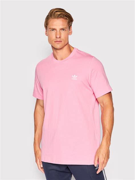 Adidas T Shirt Adicolor Essentials Trefoil Hj7980 Rosa Regular Fit