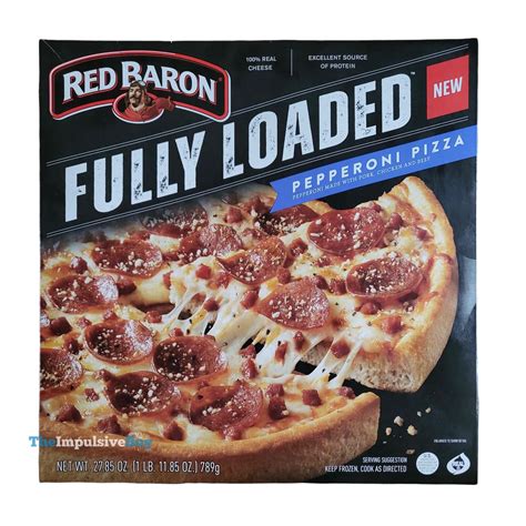 review red baron fully loaded pepperoni pizza  impulsive buy