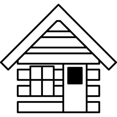 casa de la cabina contorno descargar iconos gratis