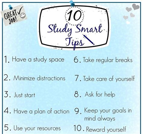study smart tips   study smarter exams tips study tips