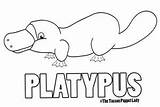 Platypus Kidsuki sketch template