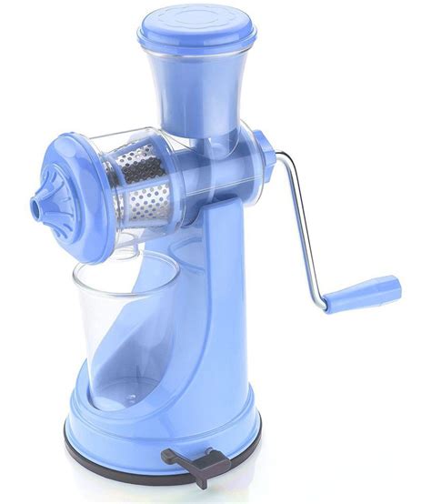 light blue manual juicer buy    price  india snapdeal