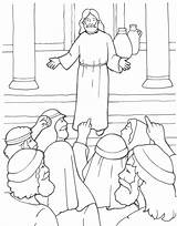 Coloring Prophet Sermons4kids Biblicos Elisha Questioned Teachings sketch template