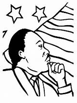 Luther Martin King Jr Coloring Mlk Pages Clipart Cartoon Clip Silhouette Cj Walker Kids Holiday Cliparts Madam Sheets Sheet Drawings sketch template