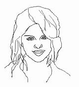 Selena Gomez Coloring Pages Demi Lovato Printable Popular Library Getcolorings Coloringhome sketch template