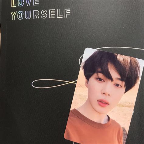 Wts Bts Jimin Love Yourself Tear Photocard Album