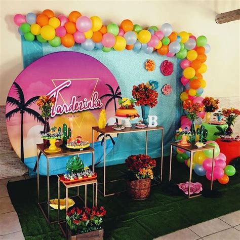 Diy Birthday Decorations Balloon Decorations Flamingo Pool Parties