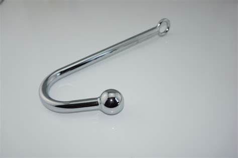 130g stainless steel anal hooks metal butt plug anal fart putty toys