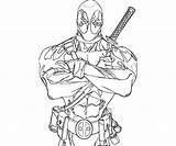 Coloring Deadpool Pages Marvel Printable Kids Drawing Drawings Body Movie Pencil Print Getcolorings Pool Dead Color Adults Addicts Getdrawings sketch template