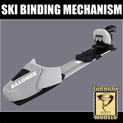 ski binding mechanism  model