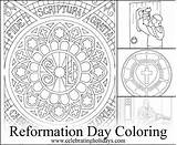 Reformation Coloring Pages Rose Halloween Printable Luther Celebratingholidays School Kids Sheets Color Printables Celebrating Holidays Getcolorings sketch template