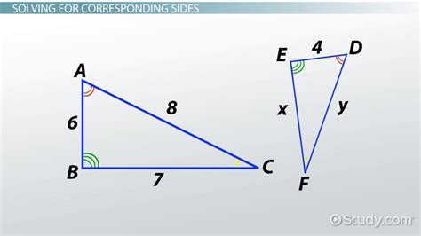 similar triangles definition properties examples video lesson