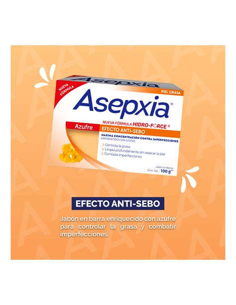 asepxia azufre jabon 100 g