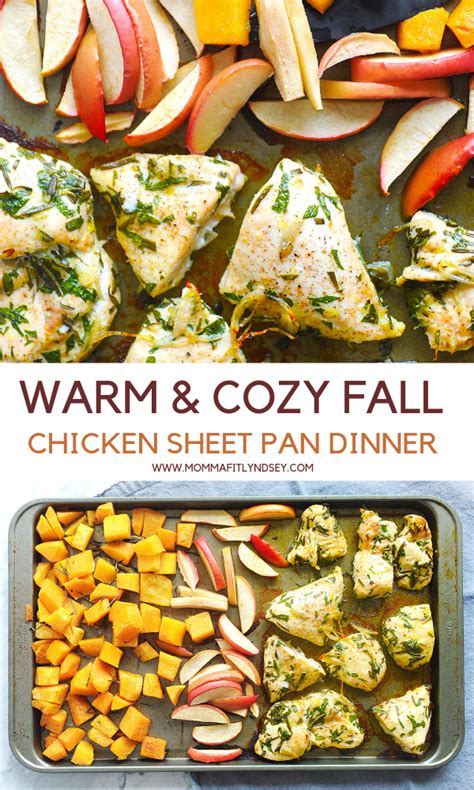easy baked chicken recipes  fall healthy sheet pan dinner recipe