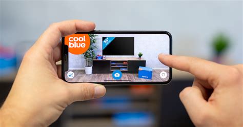 coolblue laat klanten virtueel tvs  huis bekijken gondola