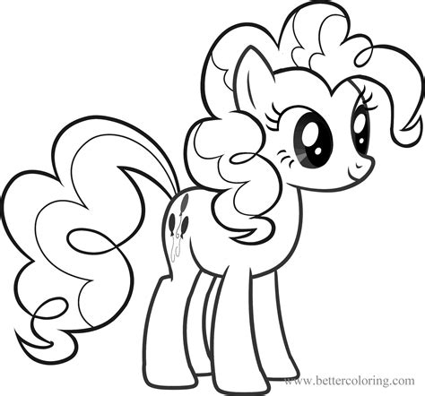 draw  cute mlp coloring pages  printable coloring pages