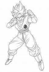 Ssj Drawing Beerus Goku Dragon Coloring Getdrawings Face sketch template