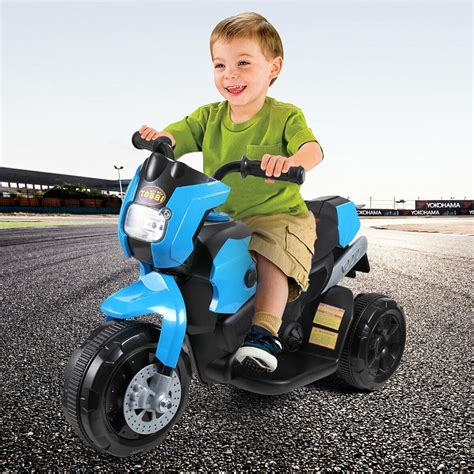 veryke electric motorcycle  kids  battery powered  wheel kids ride  motorcycle gift