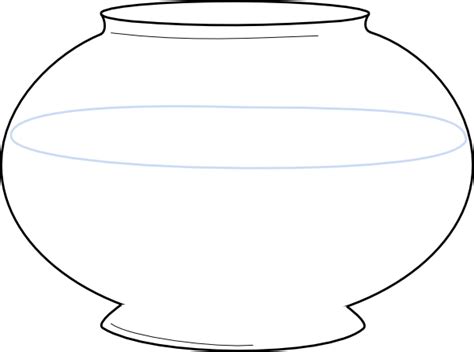 printable fish bowl template
