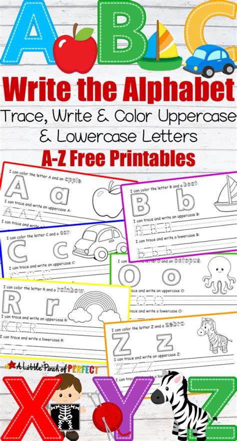 abc letter printables