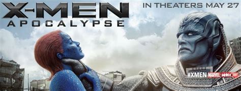 X Men Apocalypse Poster Showing Jennifer Lawrence In A Chokehold