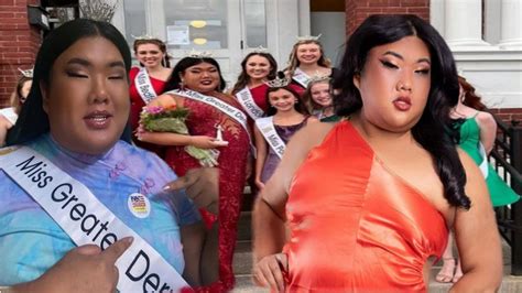obese man wins miss greater derry beauty pageant in new hampshire