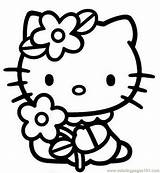 Hello Kitty Coloring Printable Pages Kitty2 Color Online Print Cartoons Cute Cat Sheets Svg Para sketch template