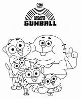 Gumball Incrivel Colorir Desenhos Incroyable Coloriage Darwin Conceptions Template Colorindo Coloration Fantastische Welt 1200artists sketch template