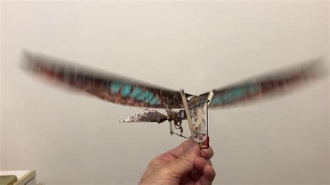 rc ornithopter flapping mechanism youtube