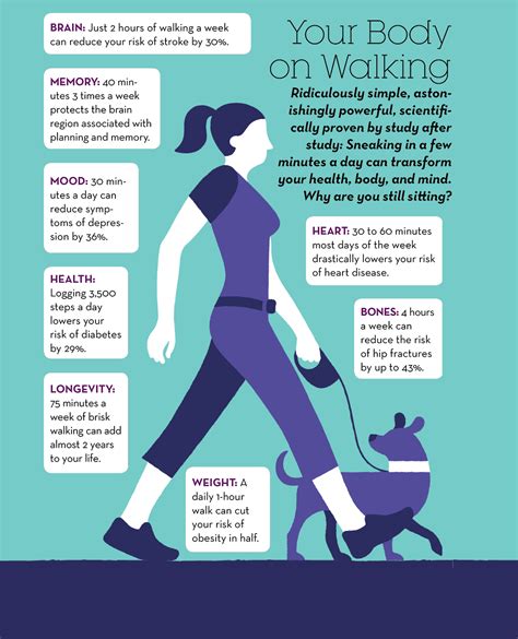 This Is Your Body On Walking Health Benefits Of Walking Exercise