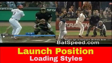 baseball batting instruction launch position  loading styles batspeedcom youtube