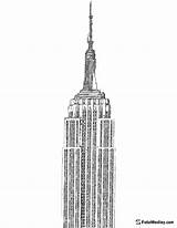 State Building Empire Coloring sketch template