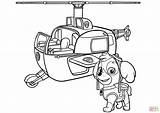 Paw Patrol Coloring Pages Zuma Skye Printable Color Print Getcolorings Colo sketch template