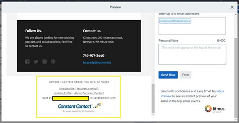 upload  email template  constant contact designmodo