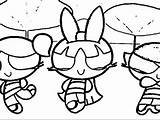 Coloring Buttercup Pages Girls Powerpuff Getdrawings sketch template