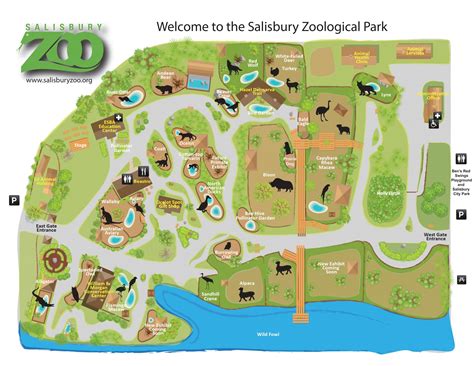 map salisbury maryland zoo  admission park