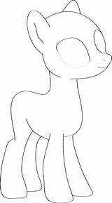 Pony Base Little Mlp Oc Coloring Pages Template Deviantart Sketch sketch template