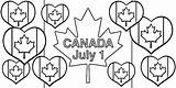 Canada Pages Coloring Happiness Event National Kids Netart sketch template