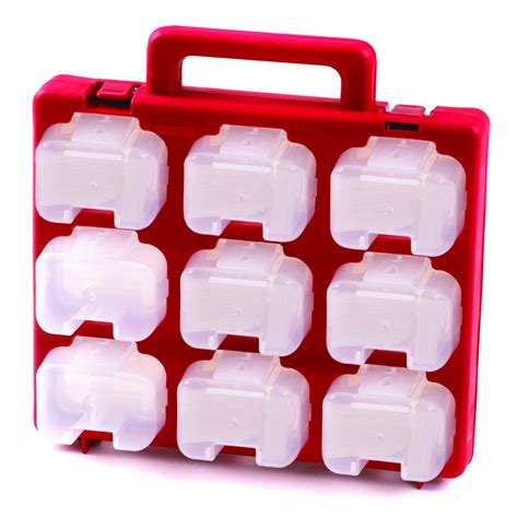 small parts organiser carry case parrs workplace equipment experts